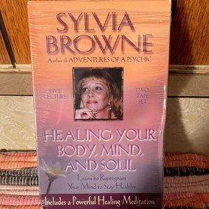 Sylvia Browne ~ Healing Your Body, Mind & Soul Two (2) Tape Set ~ New